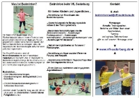 Badminton-Flyer Seite 1